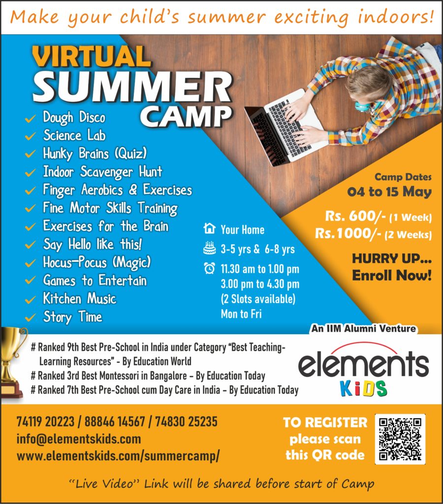 Summer Camp Elements Kids Preschool, Active Daycare, After School
